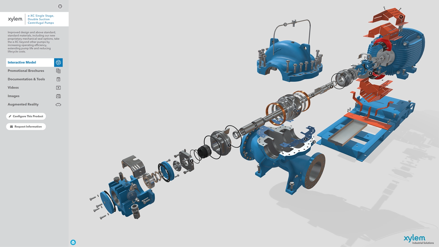 An image of a dismantled IMP.