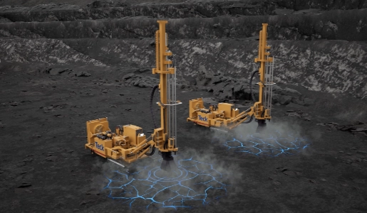 3D animation showing what mining could look like in the future.
