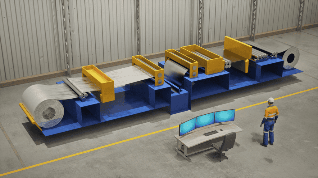 3D animation for manufacturing and process industries.