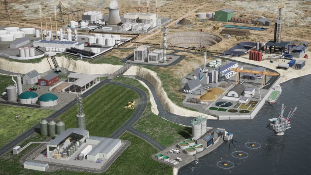 Advance Industrial Campus 3D CGI and Industrial 3D Animation