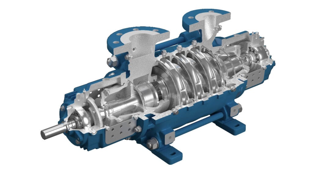 Industrial Machinery Assembly Animation - Pump Cutaway