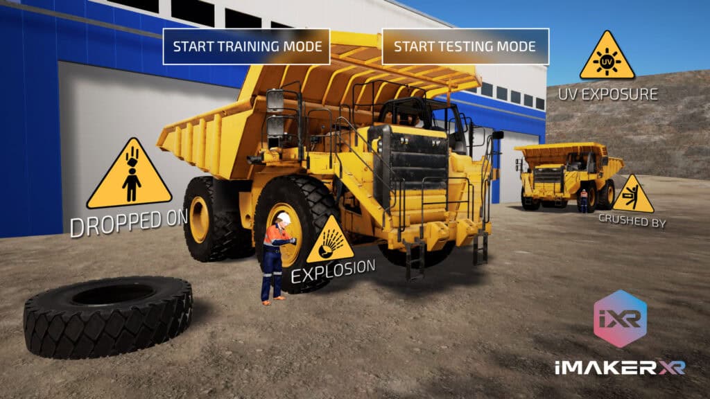 VR Mining Training by iMakerXR