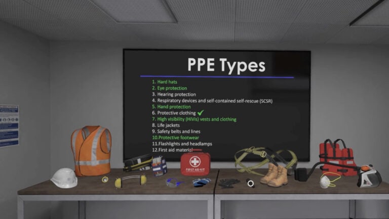 2025 Mining PPE VR Training Demo