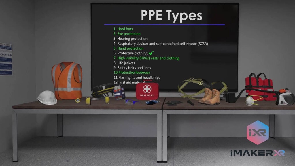 PPE Mining VR Training