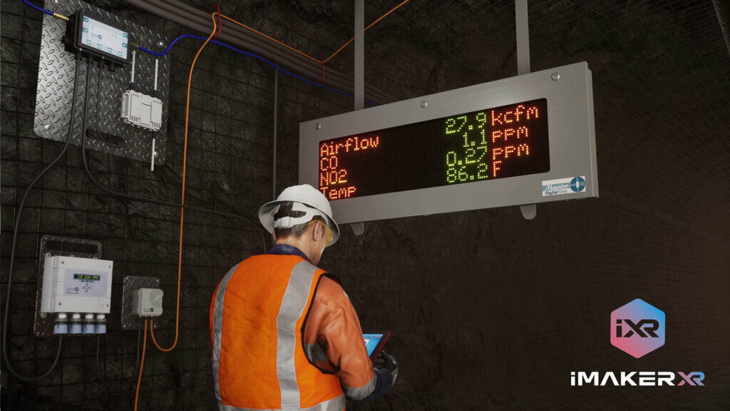 Underground Mining Emergency VR Training