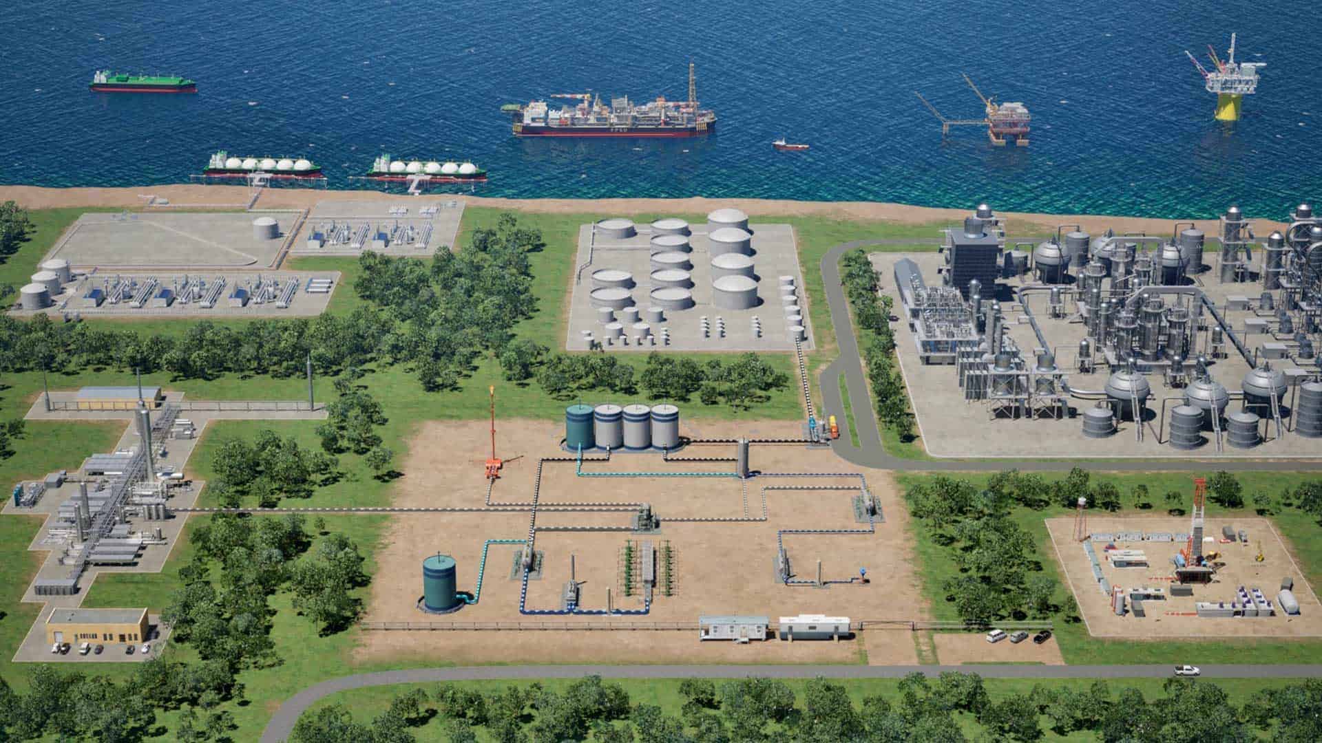 Oil and Gas Layout